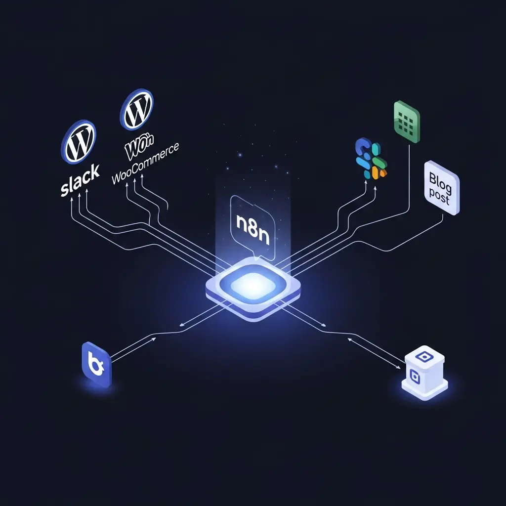 5 pomysłów na automatyzacje dla WordPressa i WooCommerce w n8n