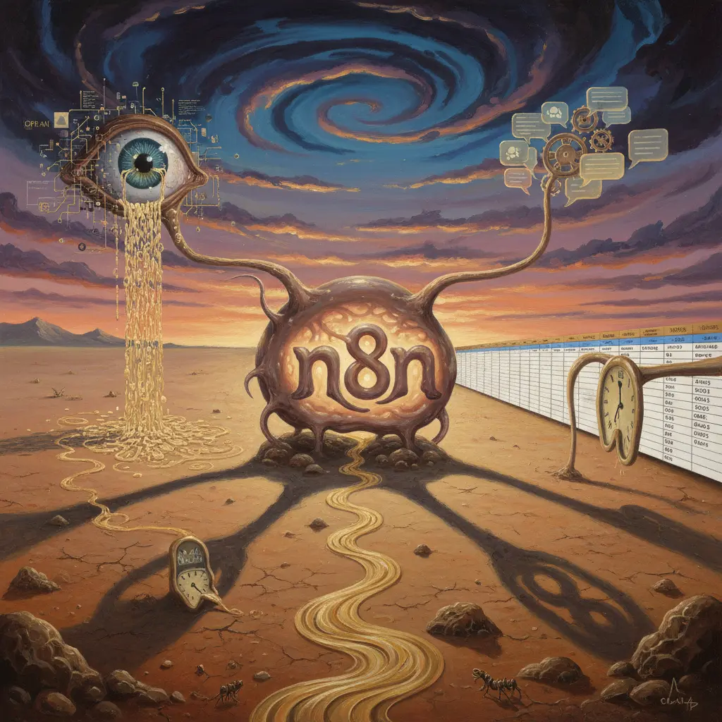 Integracja n8n z OpenAI, Google Sheets i Slackiem — przykłady użycia