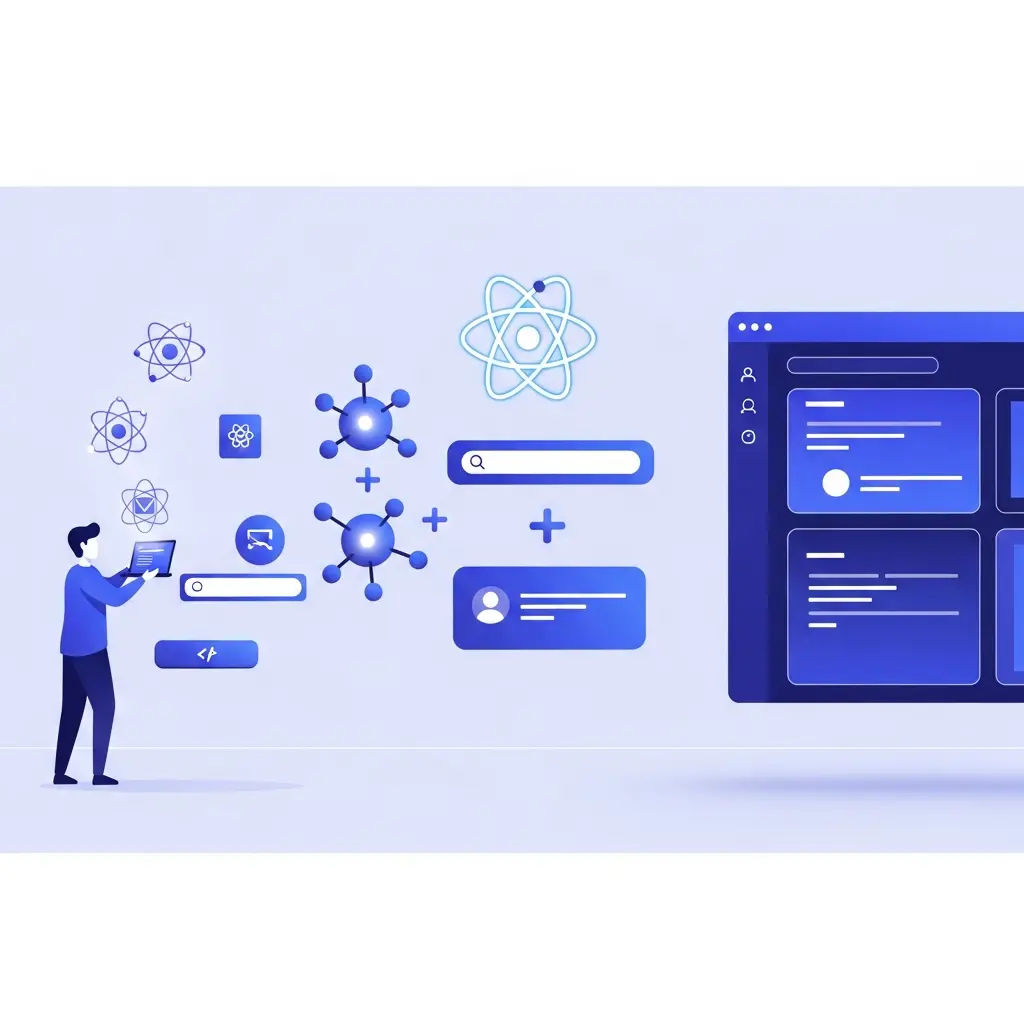 Atomic Design w React – jak przełożyć makietę na komponenty