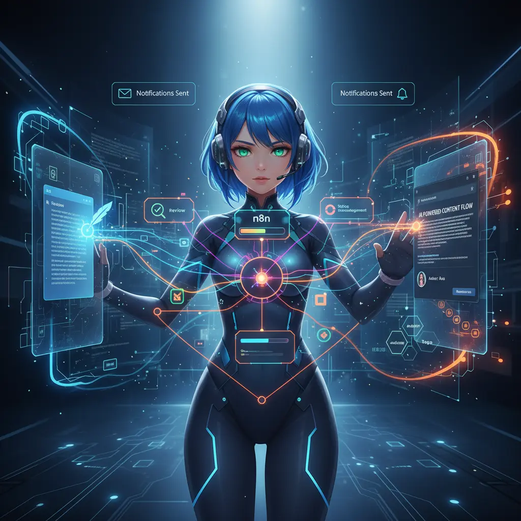 Automatyzacja publikacji treści: WordPress + n8n + Google Docs