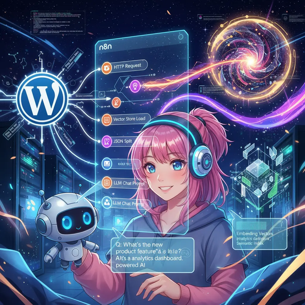 Jak zbudować prostego asystenta AI w n8n z wykorzystaniem RAG